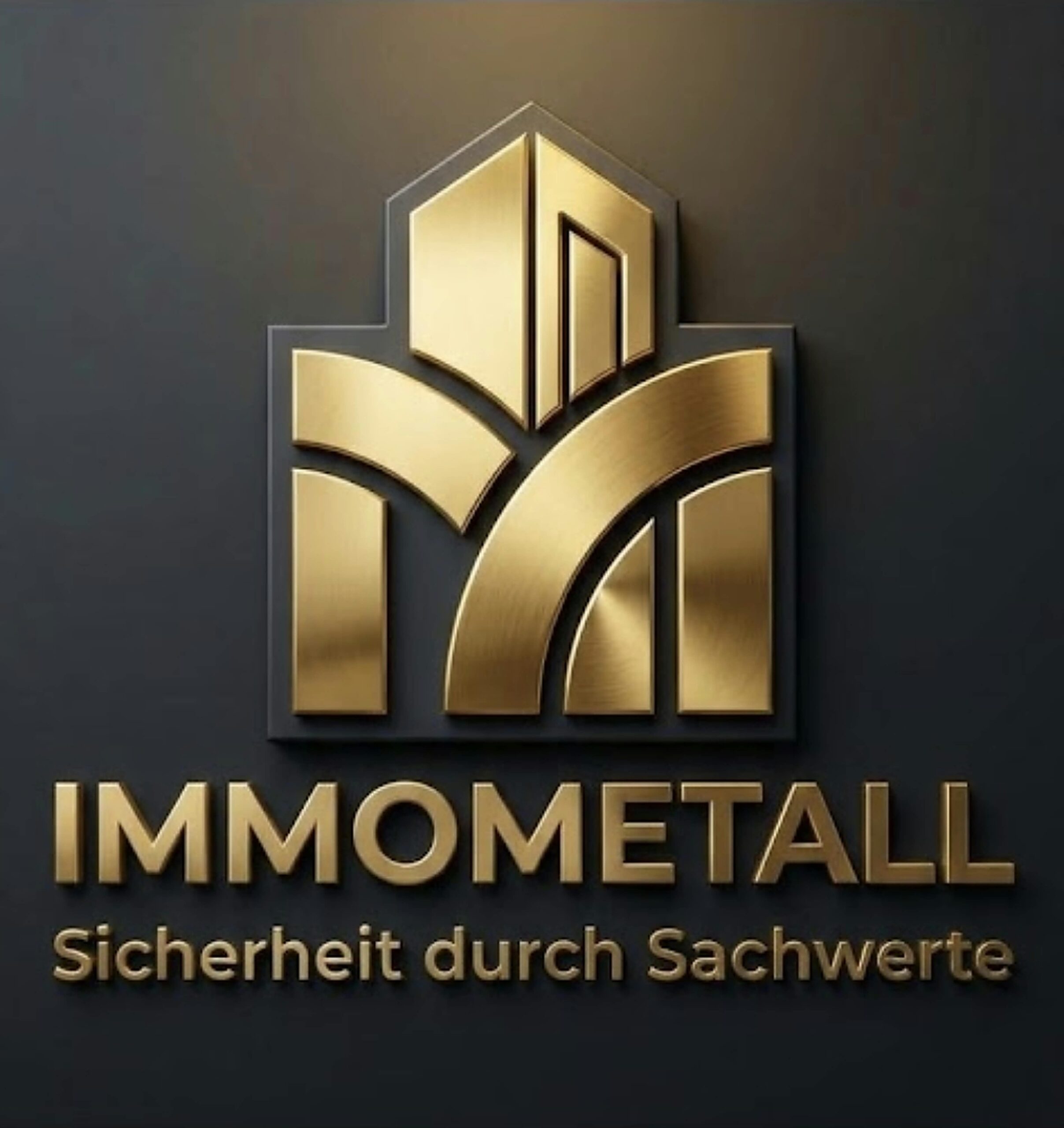 IMMOMETALL Logo – Immobilien und Edelmetalle